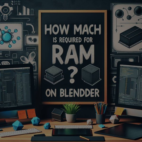 Quelle quantité de mémoire vive est requise pour l'infographie 3D sur Blender ?